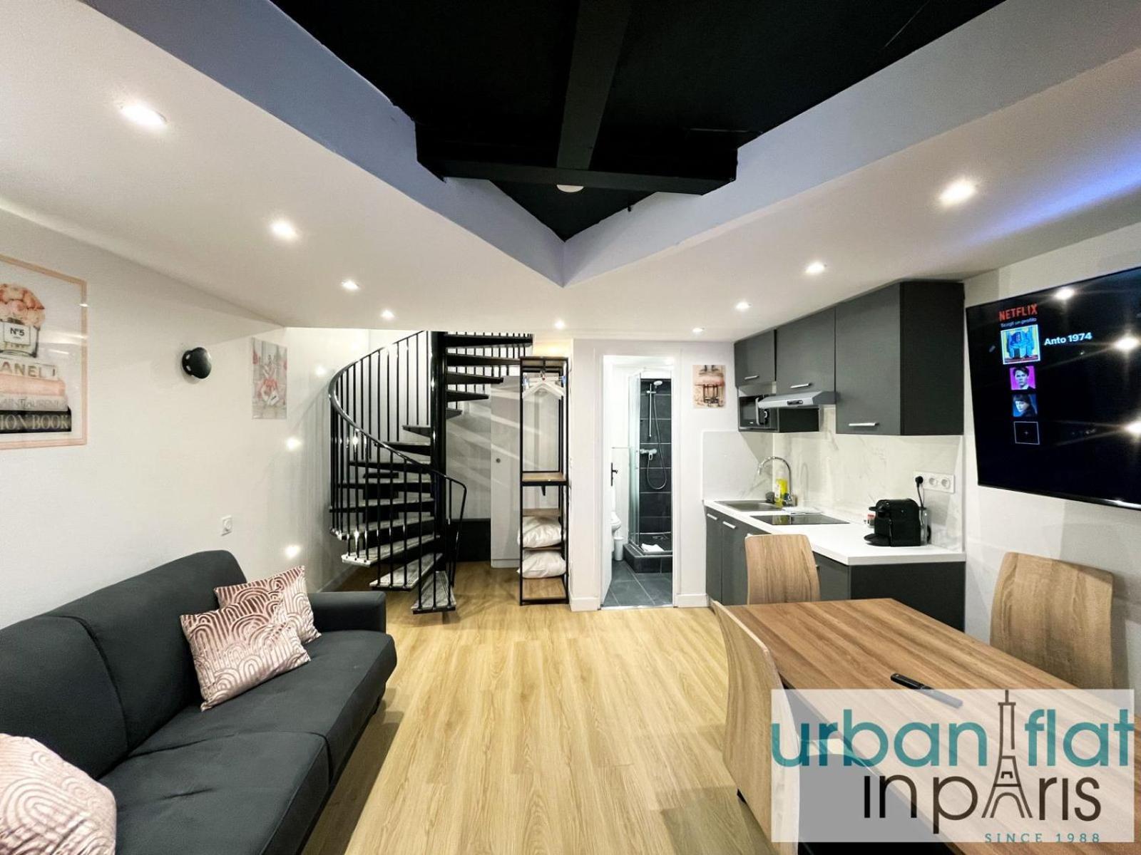 Urban Flat 179 - Pretty Loft Montorgueil Appartement